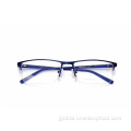 Half Frame Eyeglasses Lightweight Half Frame Optical Glasses Wholesale Factory